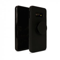 Galaxy S10e Pop Up Grip Stand Hybrid Case (Black) Galaxy S10e Pop Up Grip Stand Hybrid Case (Black)